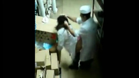 : Recording Bakery co workers Through the Security-Cam