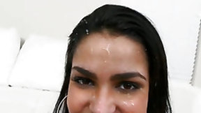 sweaty video: Ada Sanchez Is All Smiles And Sweaty After Hard Banging Boyfriend
