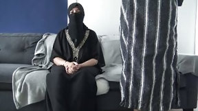 black and arab video: Arab Wife Has A Big Problem With Husbands Small Dick