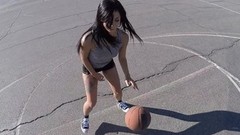 basketball video: Basketball in a Park