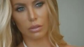 blue eyed video: Blue-eyed blonde MILF made a false report and got the cop's dick in return