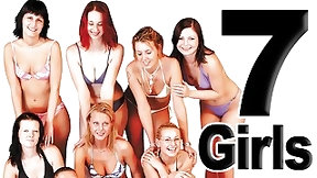 czech cum video: Casting with 7 horny girls