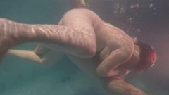 swimming video: Sex underwater part 1