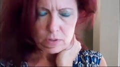 blowjob and cum video: Naughty redhead mature secretary