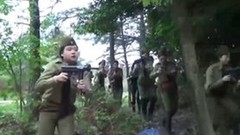 army video: Female Chinese Soldier Fighting