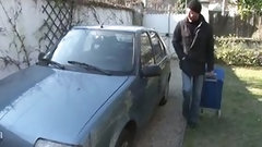 repairman video: French mature fuck repair man