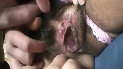 repairman video: Hairy girl fucks repairman