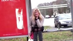 german big tits video: Marina Montana an der Bushaltestelle aufgegabelt