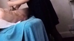 masseuse video: Amazing big phat ass amateur shaked on cams