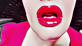 lipstick video: INHALE - WEAK FOR MY GLOSSY, PLUMPED UP AND SEXY LIPS