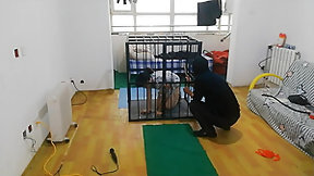 cage video: Chinese Caged