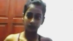indian teen video: Indian small tits teen dress changed infront webcam