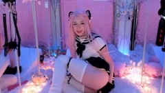 japanese animation video: (not Belle Delphine) touching myself for Chaturbate livestream
