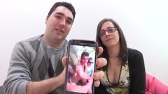 spanish hot mom video: His first cuckolding in a new "Selling my girlfriend"