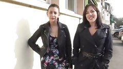 3some video: Anna et Mya aime se partager la queue de leur
