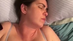begging video: Hottie wife has real orgasm also begs for teens cumshot in her