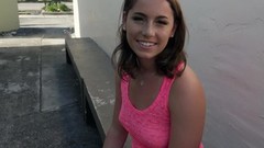 cash video: Gorgeous Stella Stone moves her sexy panties for friend's hard cock