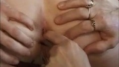 assfingering video: French mature BBW and MILF ass fingering