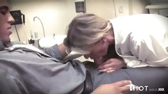 dentist video: Sexy blonde  dentist