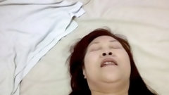 chinese in homemade video: Chinese mature hooker blow job sex in hairy pussy then anal