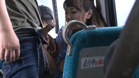 asian in public video: Office Lady Is Getting Fondled And Screwed On The Bus
