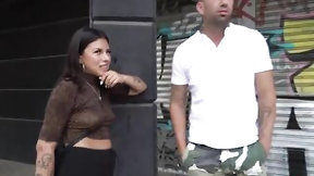 latina video: Street pick-up with an awesome sweetheart. Nice-Looking gals likewise screw!