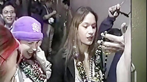 mardi gras video: Minnesota women showing off their tits and pussies at Mardi Gras