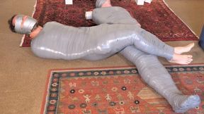 mummification video: Tony and Vermouth, mummified for a weird bizarre party (Part 2)-MP4