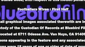 football video: Footballers Wives - First Half