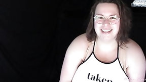 massive tits video: Melonie Kares tries on three Panties 1
