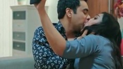 indian kissing video: Trishna Mukherjee passionate kiss