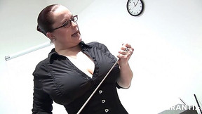 corset video: German Teacher