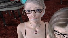 3d video: 3D anime milf granny facial old 3some nerd classroom MGTOW