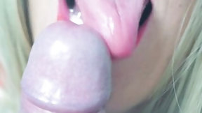 erotic art video: Tongue Teasing Blow Job