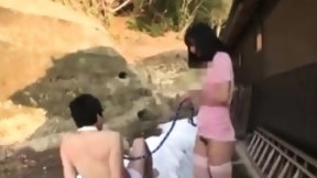 slave video: Alluring Japanese babes taking control of their horny slaves