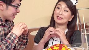 japanese ass video: Virgin Warriors! Yukari Matsuzawa The Adorable Stepaunt Helps Out A Virgin In Need - Part.3 P1
