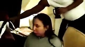 ghetto video: lol i fucked his pregnant ghetto wife ass mouth black hood
