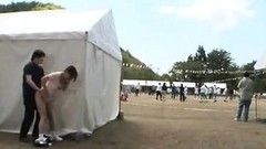 japanese in public video: Japanese teen amateur public party