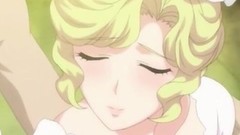 japanese cartoon video: Blonde-Maid-Anime-Hentai