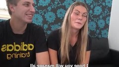 wife swap video: CZECH WIFE SWAP Busty Unfaithful Wife Gets Dick to Mouth