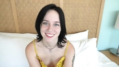 freckled video: Brand New Pale 18 Yr Old With Freckles Makes Her Porn Debut