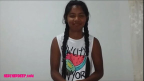 thai amateur teen video: Heather deep heatherdeep.com horny giving good deepthroat throatpie and cum swallow