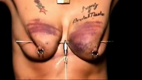 bdsm video: The pierced breasts 2