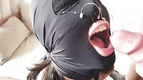 mask video: Perfect blowjob from masked MILF.