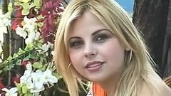 brazilian video: Beautiful Brazilian Blonde Anal Fucked
