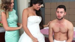 wedding video: Pre-wedding threesome