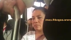 bus video: She groped my dick in tran
