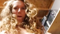 hairy pussy video: Bodacious Amateur US Teen Works Her Hairy Pussy On A POV Dick