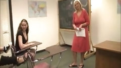 wanking video: Teacher Jerking Off In Classroom