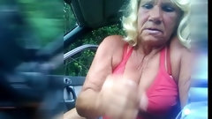 car video: Granny sucks cock e3